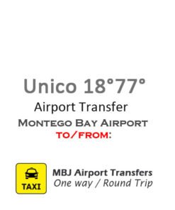 unico 18°77° hotel montego bay airport shuttle